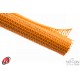 1公尺-美國Techflex F6N1.00OR (25.4Nmm) 捲繞式包覆編織套管(隔離網/編織網) 橘色