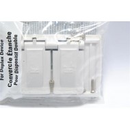 美國 COOPER S1952W 插座保護蓋板 防水防塵 單聯 白色 塑膠製 (DUPLEX型)