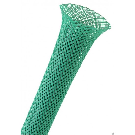 1公尺-美國Techflex PTN0.13GN (3.3mm)  套管(隔離網/編織網)  綠色