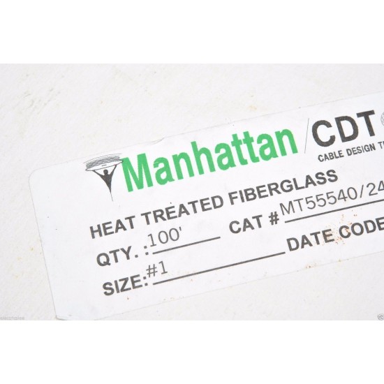 1公尺-Manhattan F240-1 (7.47mm) 240°C 玻璃纖維 耐高溫套管 