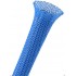 1公尺-美國Techflex PTN0.25NB (6.4mm) 套管(隔離網/編織網)  亮藍色