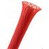 1公尺-美國Techflex PTN0.50RD (12.7mm) 套管(隔離網/編織網) 紅色