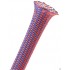 1公尺-美國Techflex PTN0.50SH (12.7mm) 套管(隔離網/編織網)  粉紅混藍