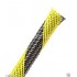 1公尺-美國Techflex PTN0.13SS (3.3mm) 套管(隔離網/編織網) 黑混黃