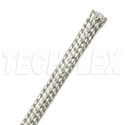 1公尺-美國Techflex MBN0.13SV (3.3mm) 純銅鍍錫 金屬隔離網 金屬套管