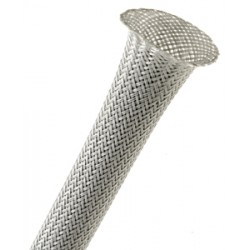 1公尺-美國Techflex CCP0.50GY (12.7mm) 套管(隔離網/編織網) 灰色 