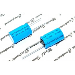 VISHAY BCcomponents 立式電解電容 136 1800uF 25V 16*25mm 腳距:7.5mm 耐溫105度