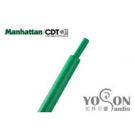 美國Manhattan/CDT 軍規熱縮套管 1/16(1.6mm) (熱縮比例 1:2) 綠色 0.5公尺1標