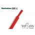 美國Manhattan/CDT 軍規熱縮套管 1/16(1.6mm) (熱縮比例 1:2) 紅色 0.5公尺1標
