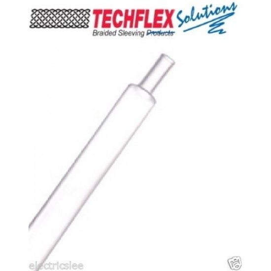 1捲-美國 Techflex H3N0.5CL (1/2") (12.7mm) 熱縮比 3:1 透明軍規熱縮套管 (預購)