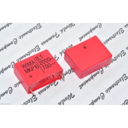 德國WIMA MKP10 0.1uF(100nF) 2000V 5% 腳距:27.5mm 金屬膜電容