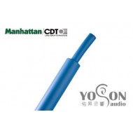 美國Manhattan/CDT 軍規熱縮套管 3/16(4.8mm) (熱縮比例 1:2) 藍色 0.5公尺1標