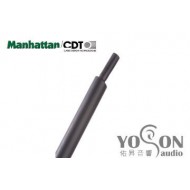 美國Manhattan/CDT 軍規熱縮套管 1/4(6.35mm) (熱縮比例 1:2) 黑色 0.5公尺1標