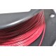 1公尺-CAROL C2015A 單芯多蕊線 紅色 24AWG 7/32 UL1007 UL1569 外徑1.42mm
