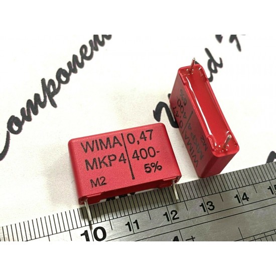 德國WIMA MKP4 0.47uF 400V 5% 腳距:22.5mm MKP4G034705D00JSSD 金屬膜電容器 x 1