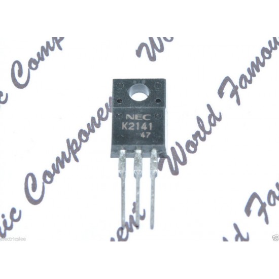 NEC 2SK2141 (K2141) TO-220 電晶體 NOS 1顆1標
