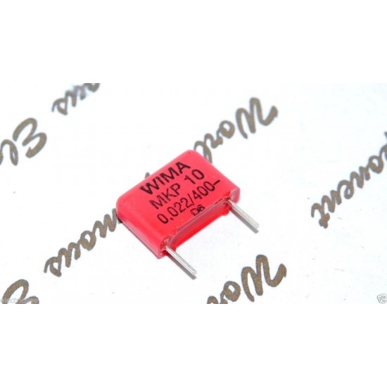 德國WIMA MKP10 0.022uF(22nF) 400V 5% 腳距:10mm 金屬膜電容