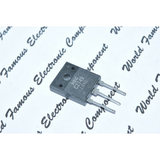 1 x NEC 2SC2749 (C2749) NPN 100W 500V 10A 電晶體