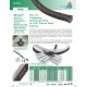 1公尺-美國Techflex HTN0.75TB (3/4") (19mm) 極低滲透 俱備防焰 電線電纜線材套管 (隔離網/編織網) 黑底白線