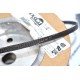 1公尺-美國Techflex HTN0.25TB (1/4") (6.4mm) 極低滲透 俱備防焰 電線電纜線材套管 (隔離網/編織網) 黑底白線