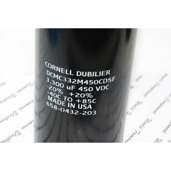 美國CDE 3300uF 450V DCMC332M450CD5F 鎖螺絲型 濾波電容