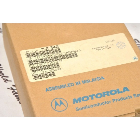 1對 - MOTOROLA MJE340 / MJE350 電晶體 原廠正品