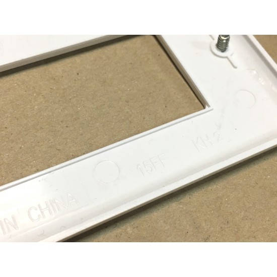 美國 COOPER 15FF 方型尼龍面板 / 蓋板 NG品 特價出清 (Decorator型) X 10片