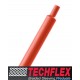 美國 Techflex H2G0.25RD 1/4" 6.4mm (熱縮比2:1) 抗UV 化學藥劑  光滑紅色熱縮套管  x 1公尺