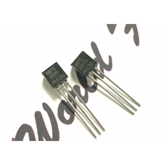 MOTOROLA MPS8099 80V 0.2A 0.625W NPN TO-92 電晶體 1顆1標