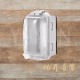 美國 EATON COOPER WIU-1W 白色單聯戶外防水蓋板盒