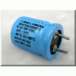 美國CDE立式電解電容器13000uF/50V/D30L50d10(mm)