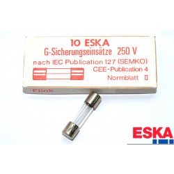 德國ESKA保險絲/F/1.25A 5x20(mm)