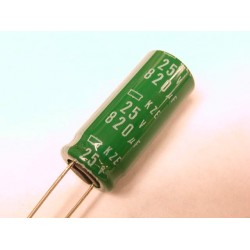日本NIPPON立式電解電容/820uF/25V