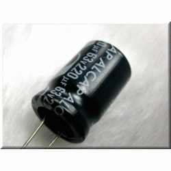 日本ALCAP立式電解電容/220uF/63V/D13L20d5(mm)