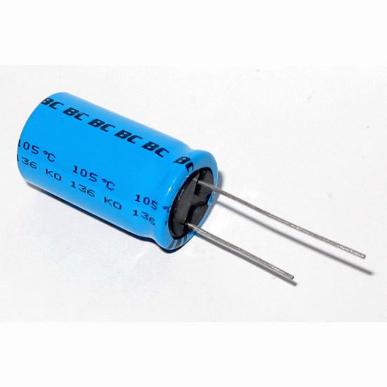 VISHAY BCcomponents 立式電解電容 136 68uF 63V 10*12mm 耐溫105度