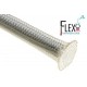 1公尺-美國 Techflex RYN0.13NT (1/8") (3.3mm) 耐高溫抗化學藥劑 套管 (隔離網/編織網) 自然色 