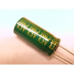 日本SANYO立式電解電容/3300uF/6.3V