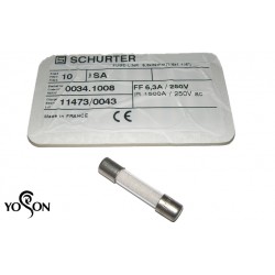 SCHURTER保險絲/FF/3.5A/灌沙防爆型 6.3x32(mm)