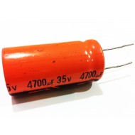 美國SPRAGUE立式電解電容/絕版/4700uF/35V/D25.5L50.4d13.5(mm)