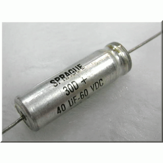 美國SPRAGUE臥式電解電容/15uF/100V/D9L35(mm)
